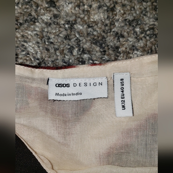 ASOS| Linen Camisole Tank Top - Picture 2 of 5